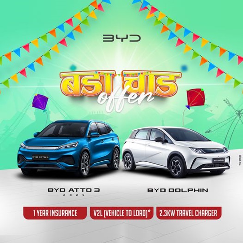 BYD Bada Chhad Offer 2081: Exciting Deals on ATTO-3 and Dolphin Models